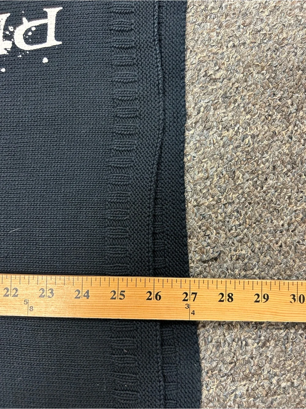 XXL Polo Ralph Lauren Mens Marine Co. Sailing Supplies Knit black Sweater